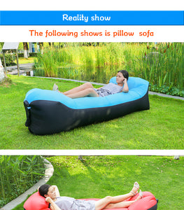 Outdoor Inflatable Lounger Lazy bag Air Sofa