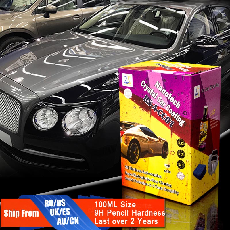 Liquid Glass Nano Ceramic Car Care Coating Hydrophobic Pro Crystal Car Coating