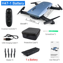 JJRC H47 ELFIE Plus Drone with Camera 720P HD FPV Foldable Quadcopter Drone RC Helicopter