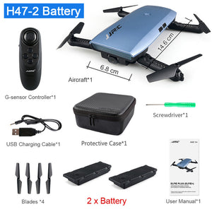 JJRC H47 ELFIE Plus Drone with Camera 720P HD FPV Foldable Quadcopter Drone RC Helicopter