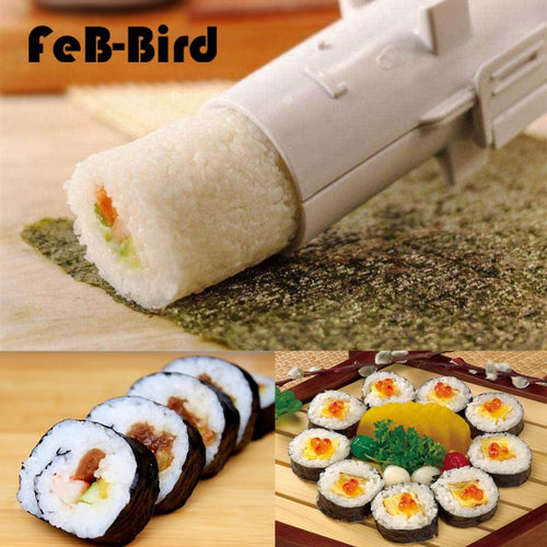 Sushi Maker Tool Roll Meat Vegetables Bazooka Rice Mould DIY Sushis Mold Tube Roller Cooking Kitchen Gadgets