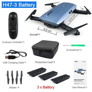 JJRC H47 ELFIE Plus Drone with Camera 720P HD FPV Foldable Quadcopter Drone RC Helicopter