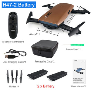 JJRC H47 ELFIE Plus Drone with Camera 720P HD FPV Foldable Quadcopter Drone RC Helicopter