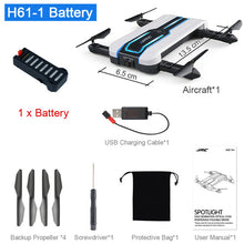 JJRC H47 ELFIE Plus Drone with Camera 720P HD FPV Foldable Quadcopter Drone RC Helicopter