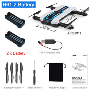 JJRC H47 ELFIE Plus Drone with Camera 720P HD FPV Foldable Quadcopter Drone RC Helicopter