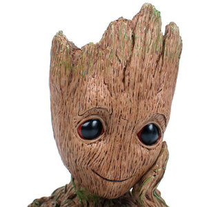 Cute Baby Flowerpot Home Decor Groot Model Toy  Guardians Of The Galaxy Crafts Figurine