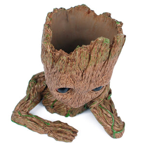 Cute Baby Flowerpot Home Decor Groot Model Toy  Guardians Of The Galaxy Crafts Figurine