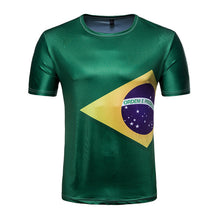 2018 Russia T-shirt Men/Women 3D Print Flag Slim Fit Short Sleeve T Shirt Soccer Jerseys World Cup Tees Tops